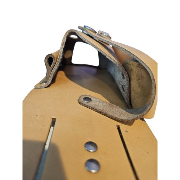 BEHA Gas Lamp Tester Leather Pouch Tan Vintage Collectible Preowned See Descript - Picture 7 of 10